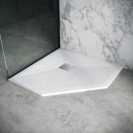 Душевой поддон из искусственного камня GR-S19090D Grossman Strong 90х90